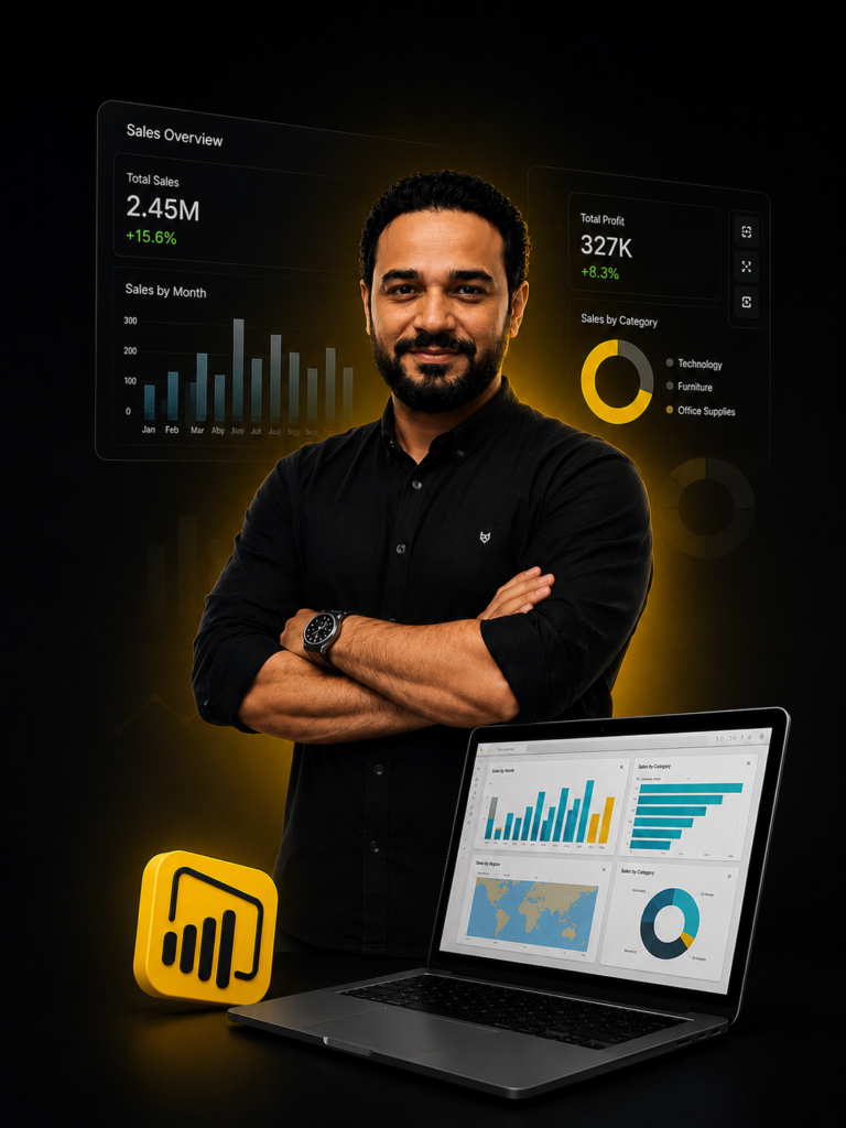 هاني أناليتكس - مدرب Power BI وExcel بخبرة 20 سنة